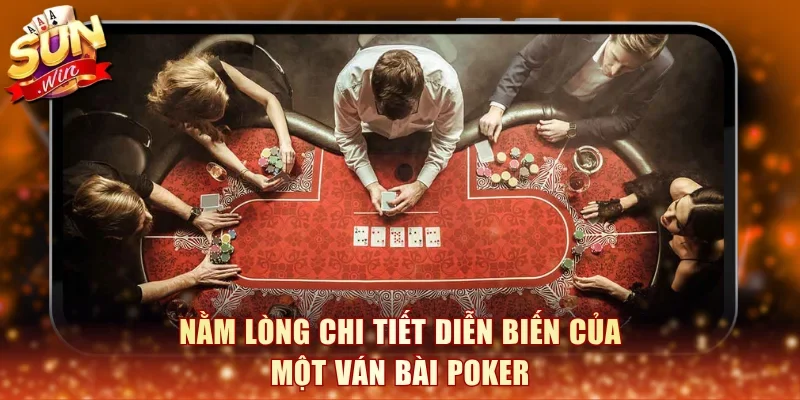 Nằm lòng chi tiết diễn biến của một ván bài Poker